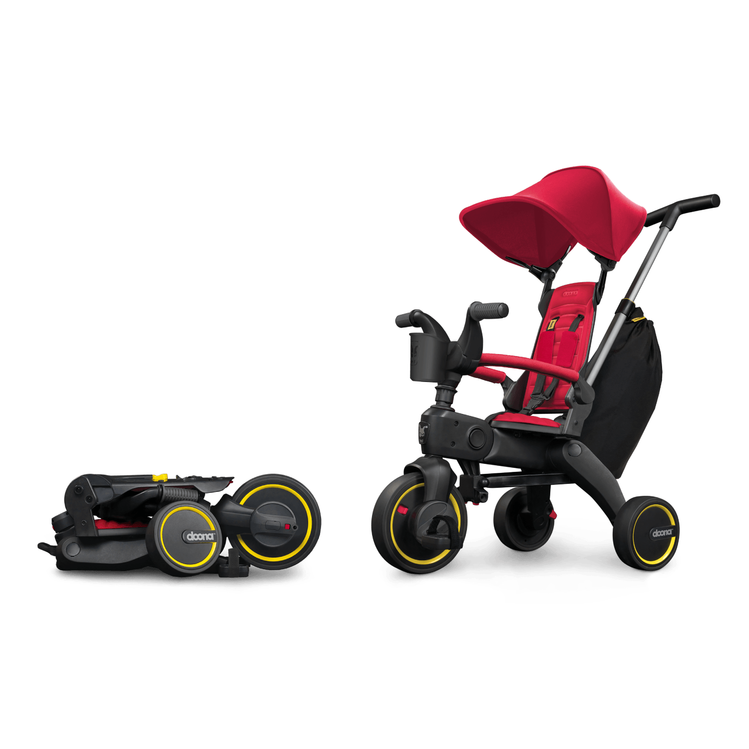 doona リキトライク レッド Liki Trike S3 - Flame Red | Doona™ | 5 in 1 compact tricycle