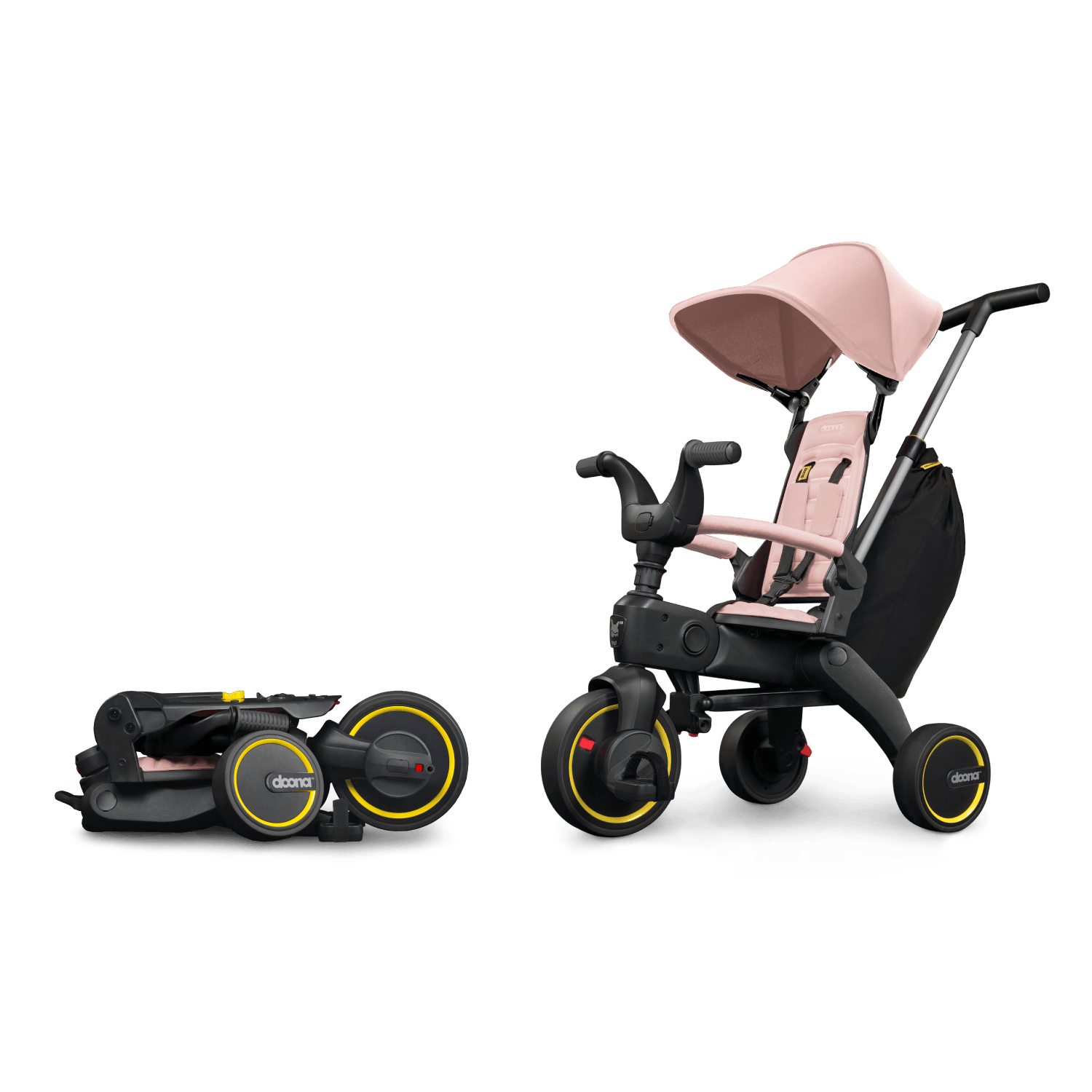 【2025秋冬新作】 Trike Liki S3 tricycle compact 1 in 5 | Doona™ | Pink Blush - 自転車本体