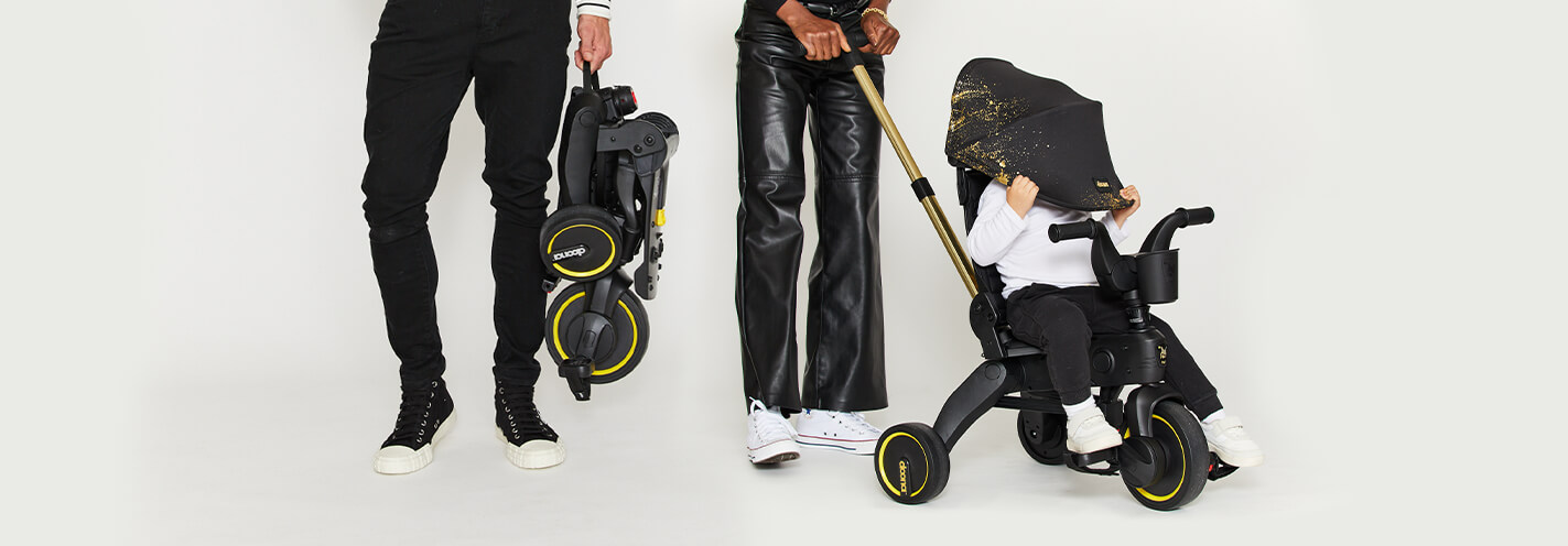 Liki Trike - Gold Limited Edition | Doona™ | 5 in 1 compact trike