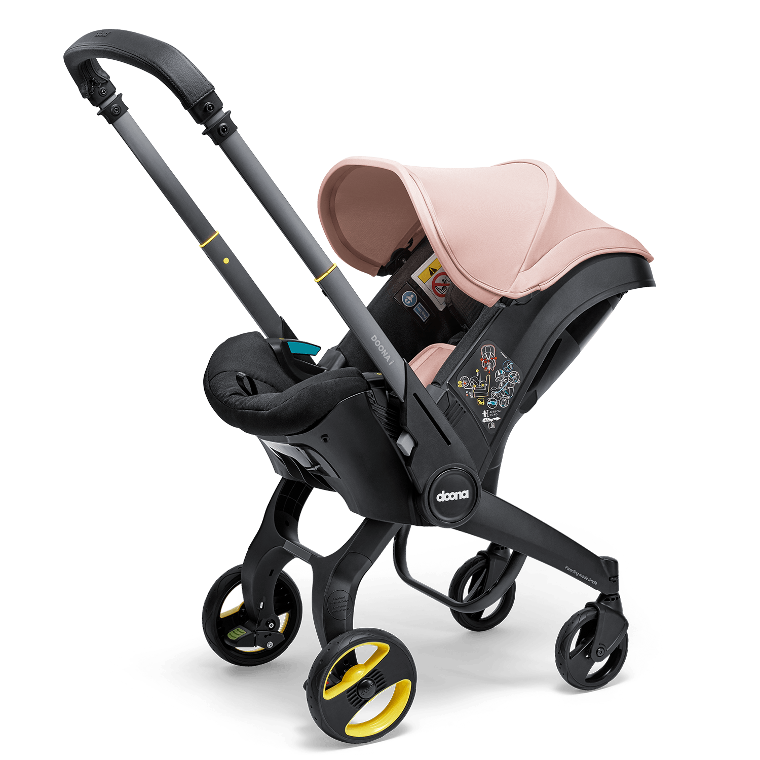 Doona i Car Seat & Stroller - Blush Pink | Doona™