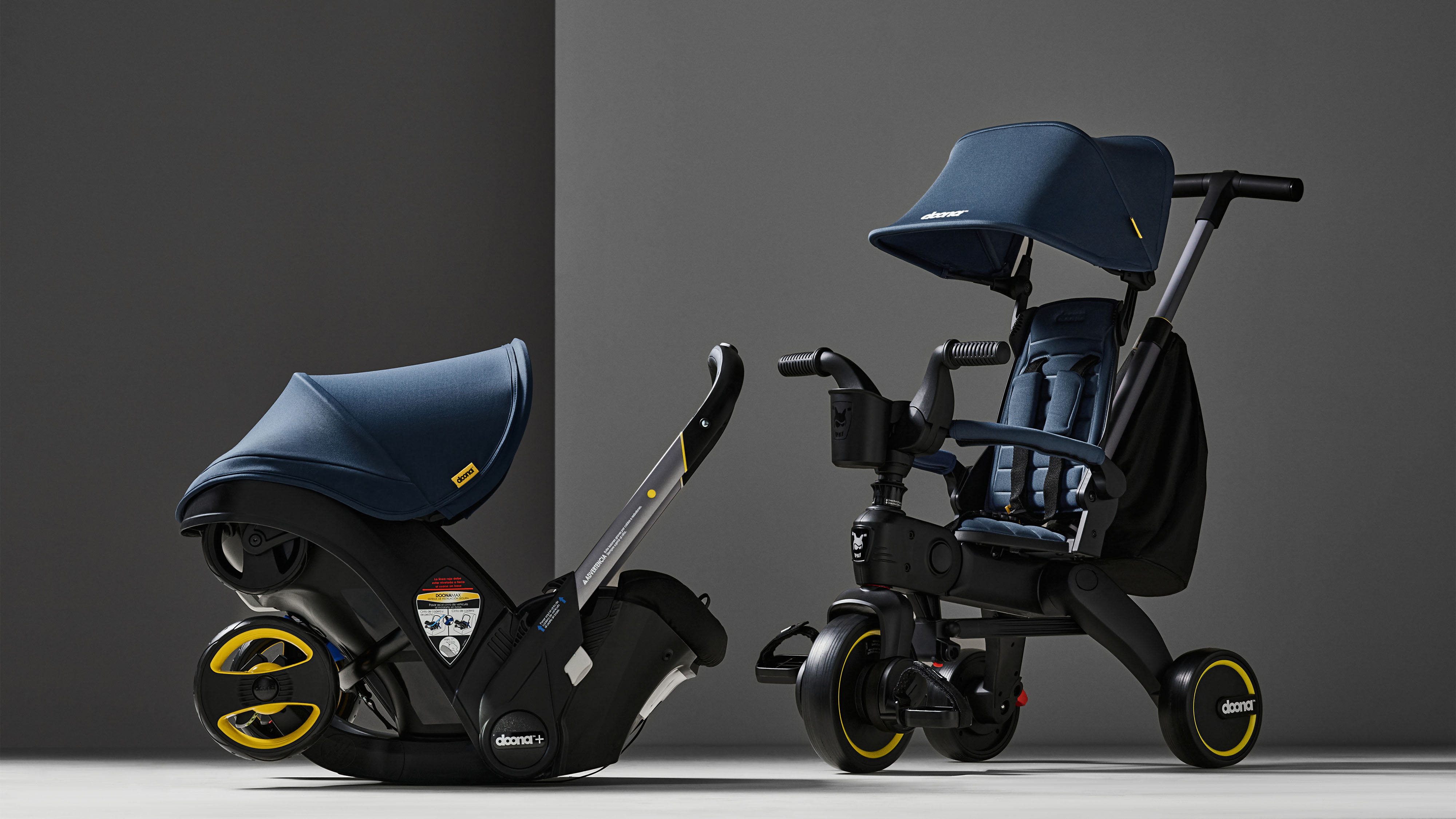 Doona ドゥーナグレー ベビーカー doona ドューナ】ベビーカー チャイルドシート バウンサー グレー