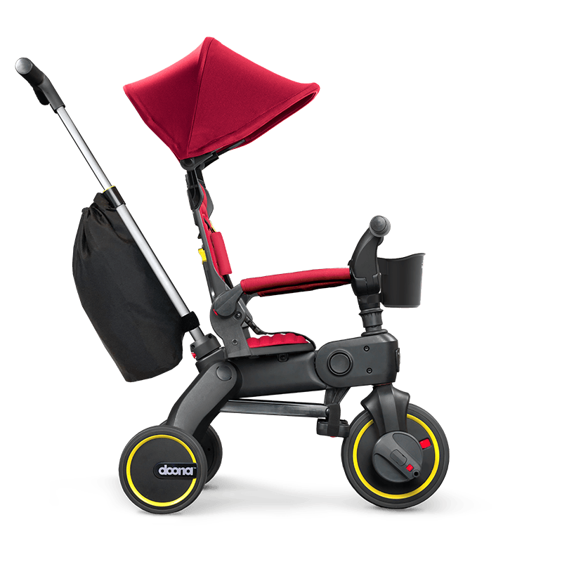 Liki Trike S3 - Flame Red | Doona™ USA | 5 in 1 compact tricycle