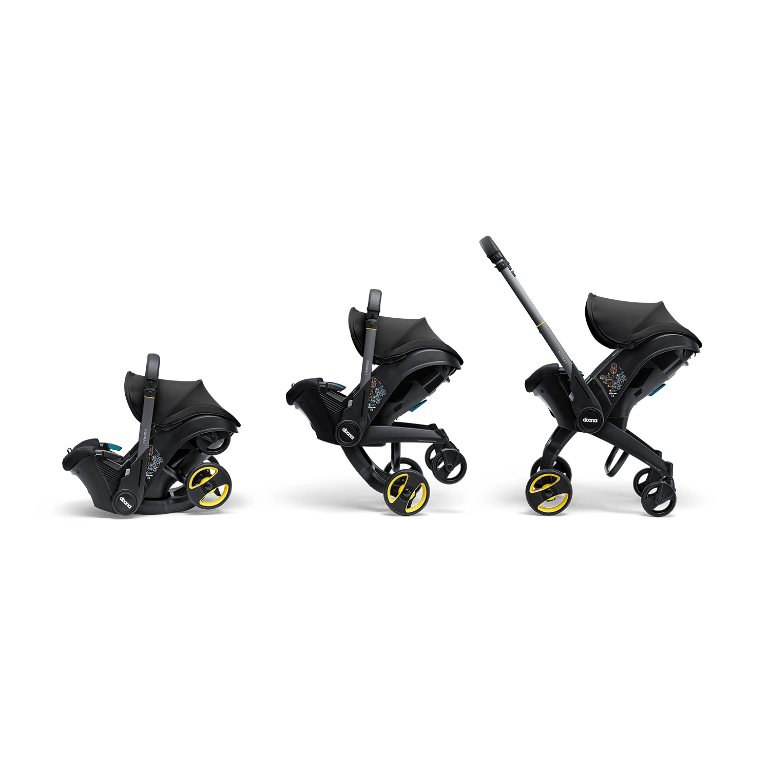 美品　doona ニトロブラック チャイルドシート Doona i Car Seat & Stroller - Nitro Black | Doona™