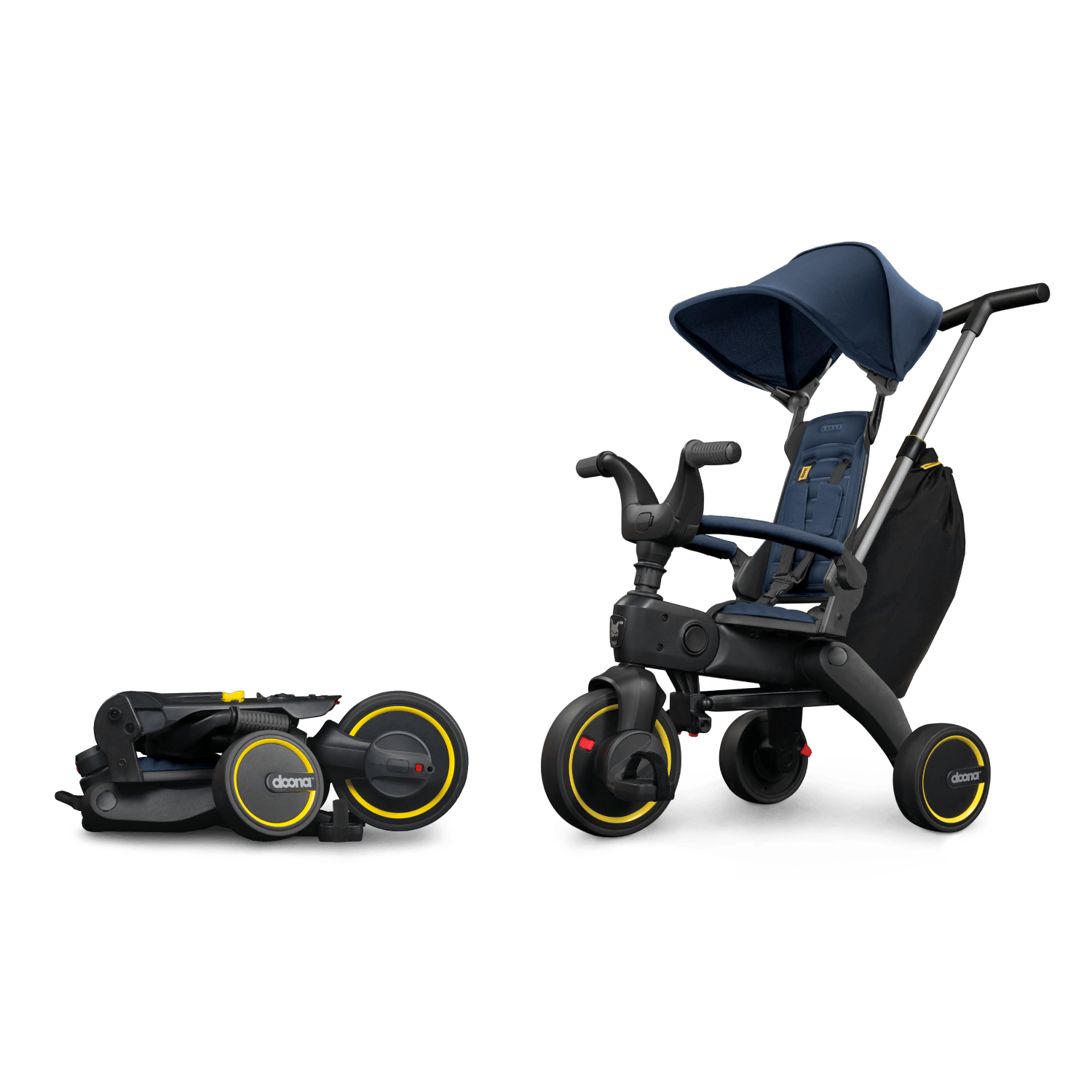 doona Liki Trike S3 Premium 折りたたみ三輪車 リキ Liki Trike S3 - Grey Hound | Doona™ | 5 in 1 compact tricycle