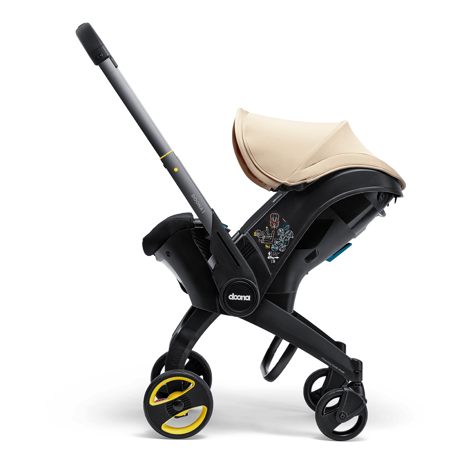 century double stroller Century® Stroll On™ Duo Lightweight Color:Flo. RedFlo. YellowSilver UV More Shoei newness for then store away in Bumper Bar_Black Bumper Bar