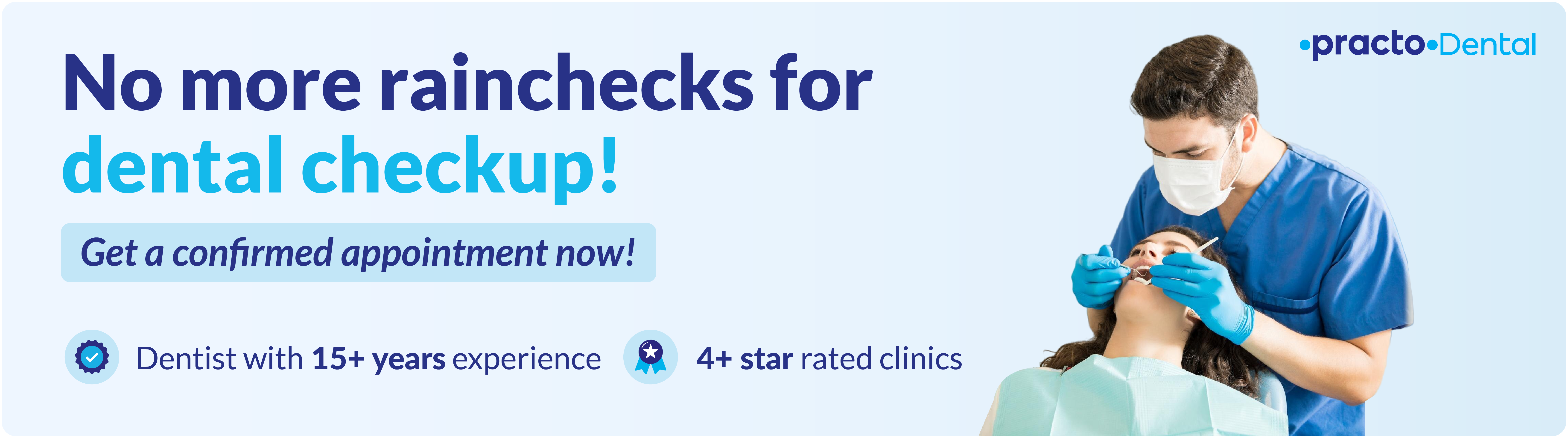 Practo Care Dental Banner