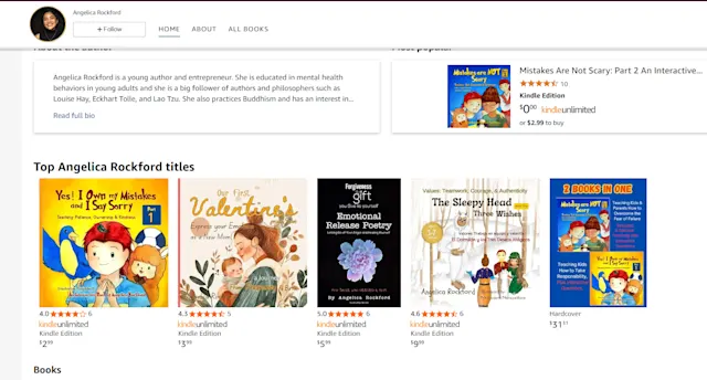 Indie Author – Amazon: Books Published