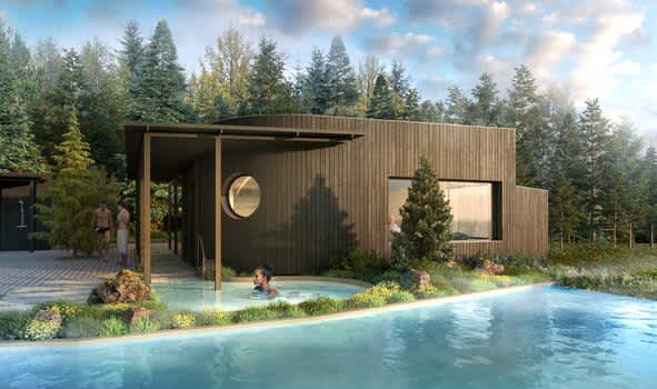 RE blogs-Laugaras Lagoon Sauna and cold pool