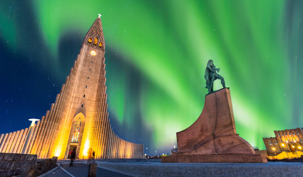 reykjavik northern lights