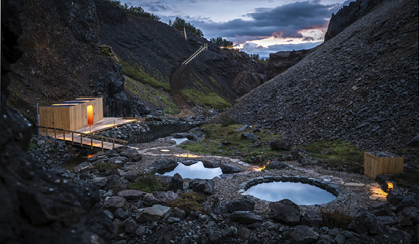 husafell hot springs