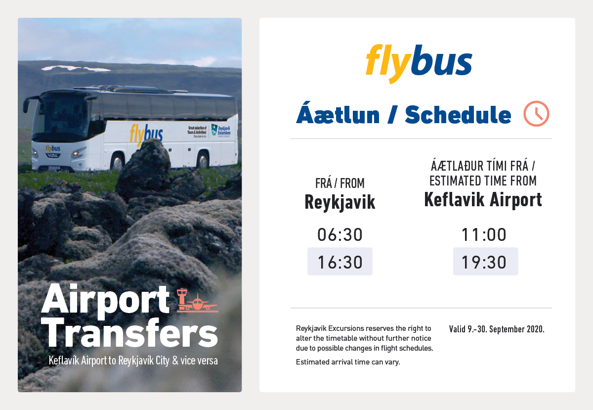 Flugrútan | Flybus | Reykjavík-Keflavík | Reykjavik Excursions