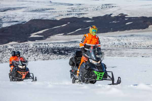 Bjorgvin Hilmarsson snowmobile