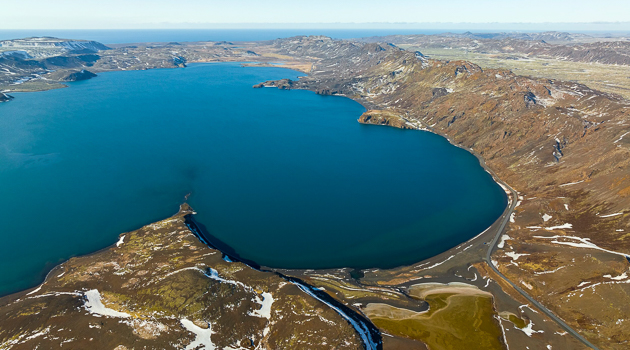 Kleifarvatn lake