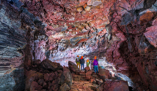 lava tunnel tour iceland