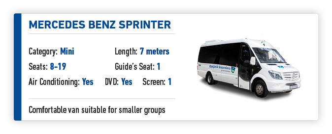 Mercedes Benz Sprinter 8-9 seats