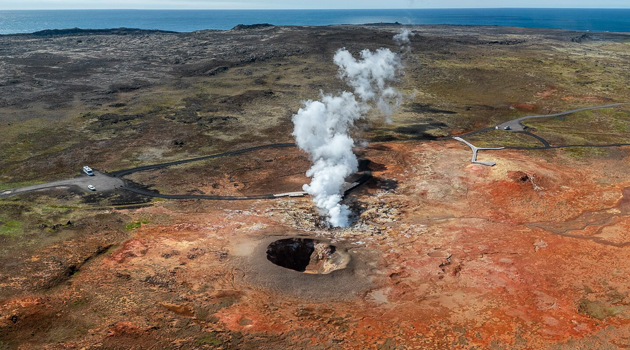 Gunnuvher geothermal area