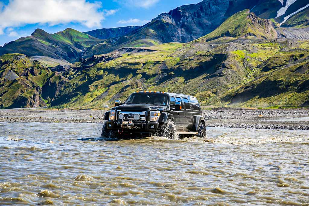 Thorsmork valley Icelandic Highlands