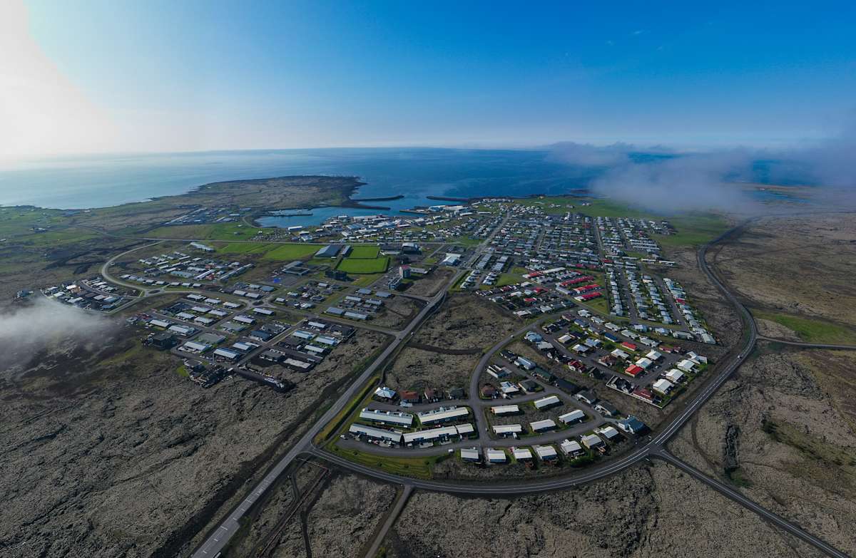 Grindavik before the eruption