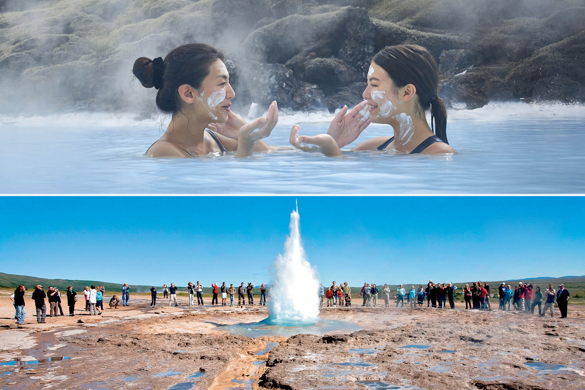 Golden circle and blue lagoon 2025 full day small group trip