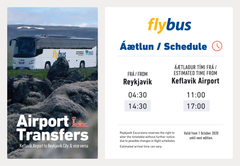 Flybus Airport Transfer | Airport Transfer Iceland | Reykjavik Excursions