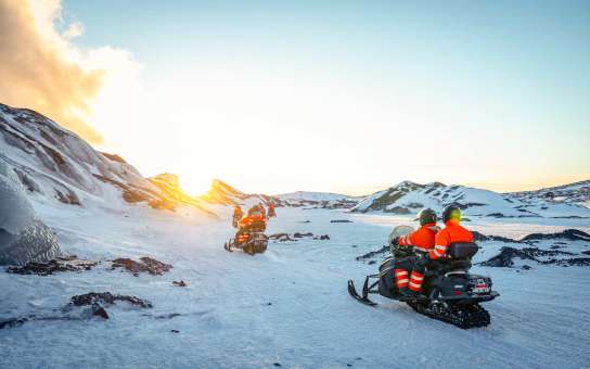 askur ice cave myrdalsjokull snowmobile-3