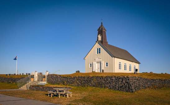 Volcanic wonders Strandarkirkja church