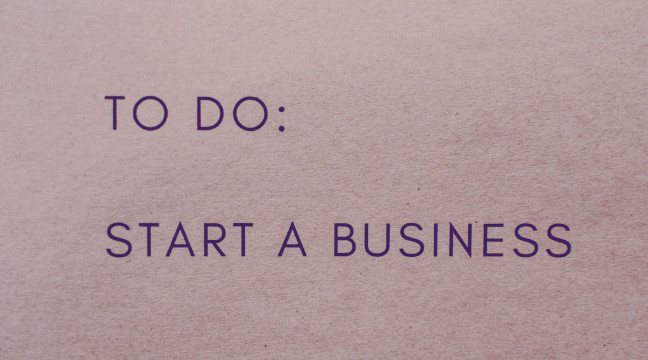 To do: start a business