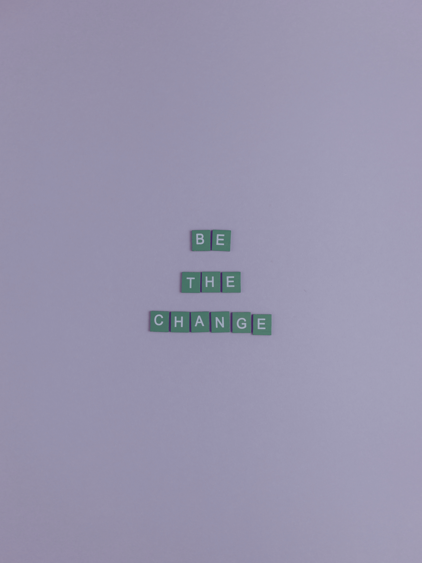 "Be the change" | HudsonGoodman