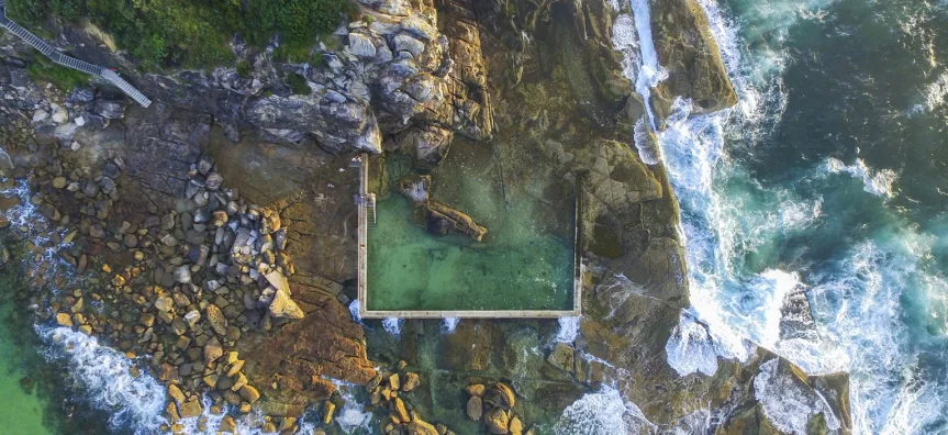North Curl Curl Rock Pool (Dee Why Head Rock Pool)