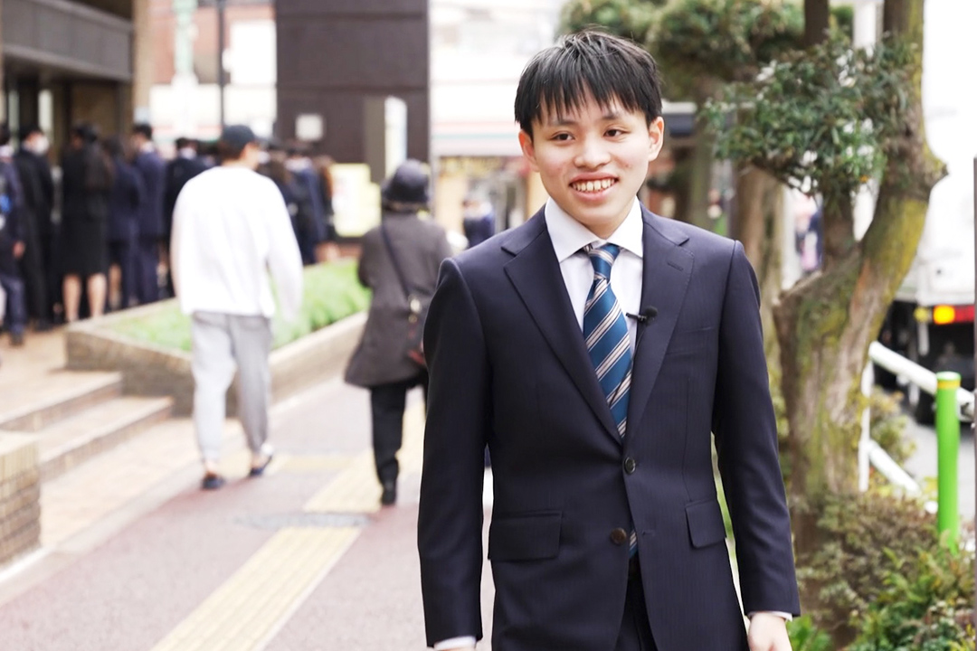 ファブリックトウキョウ 3ピーススーツ ネイビー/セットアップ/卒業式