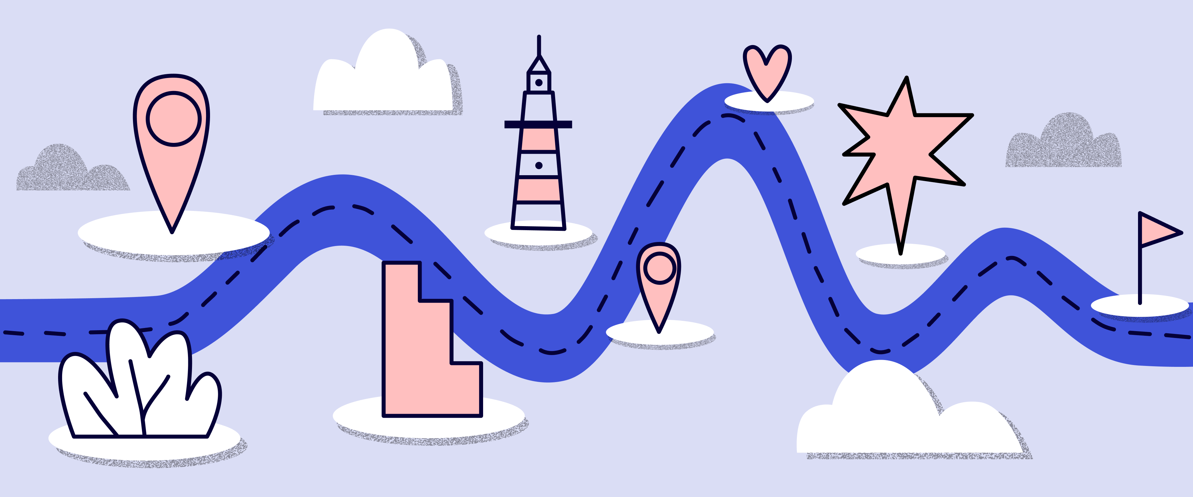 journey map illustration