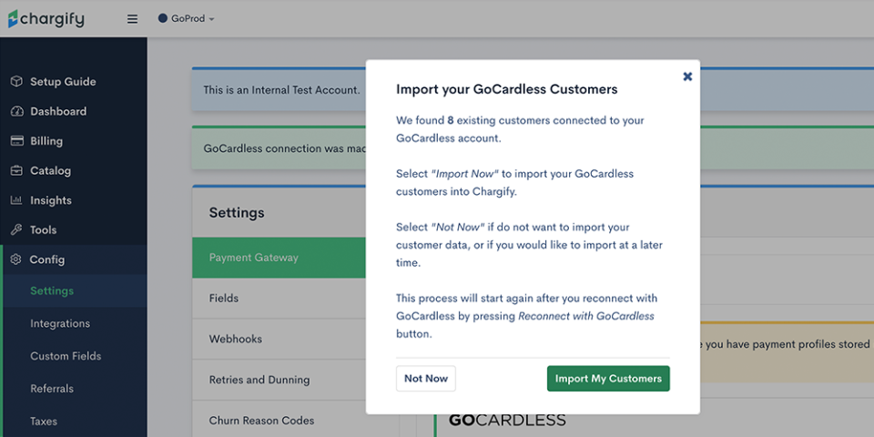 GoCardless-Customer-Import