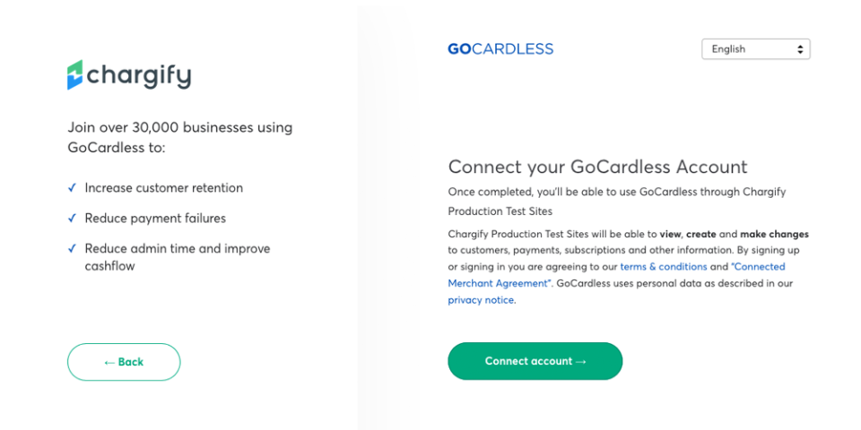 Connect-Chargify-Gocardless