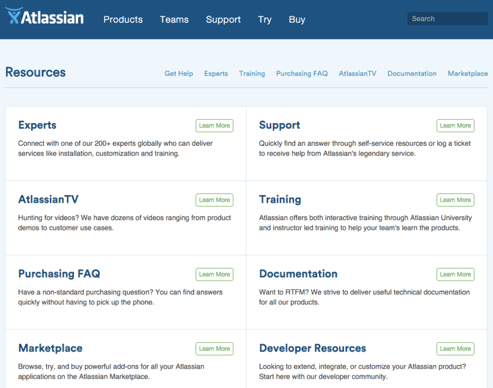 Atlassian Resources Experts Support Training and more
