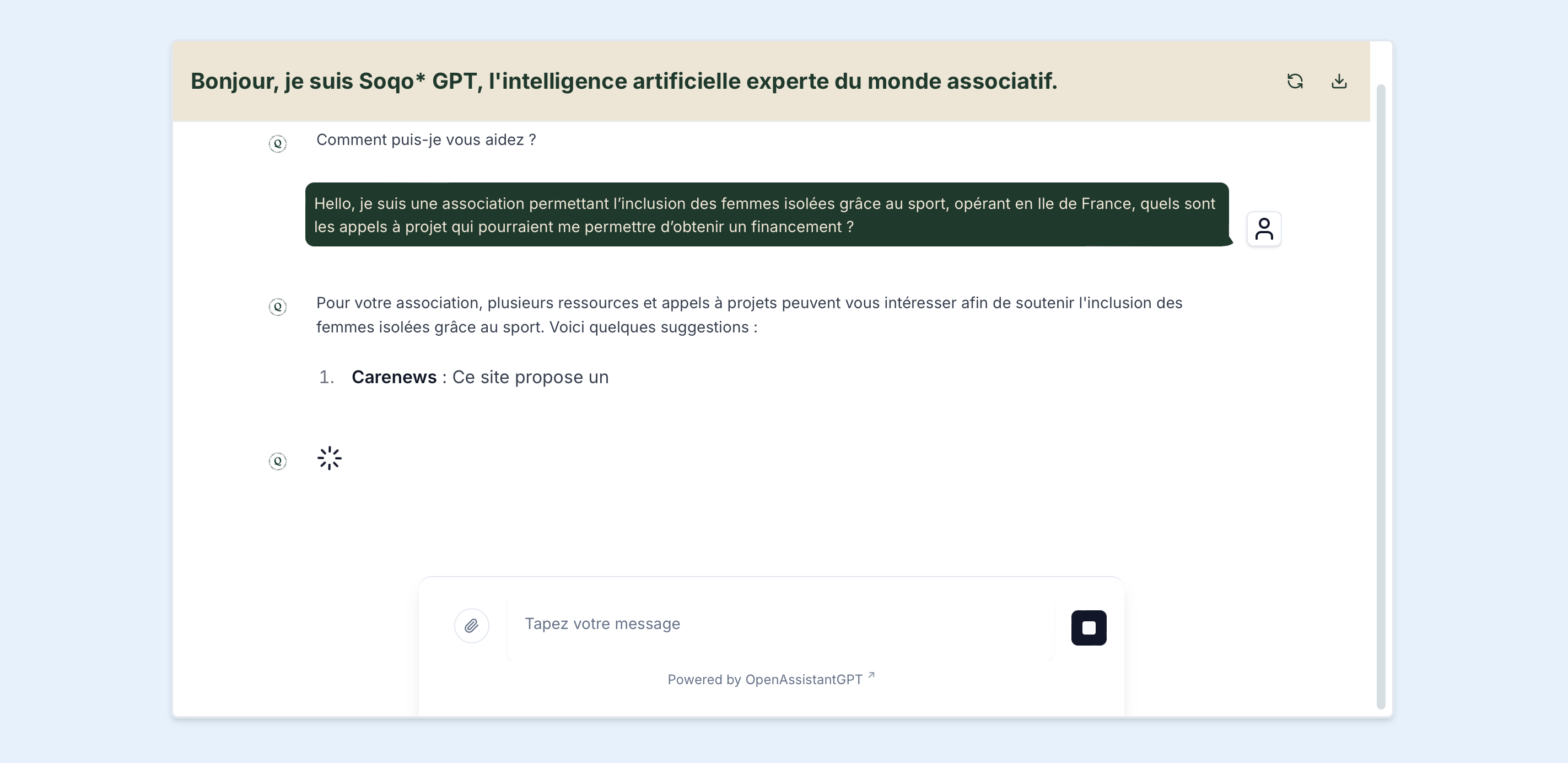 Soqo* GPT : notre intelligence artificielle experte du monde associatif !