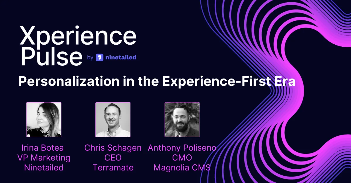 Personalization in the Experience-First Era