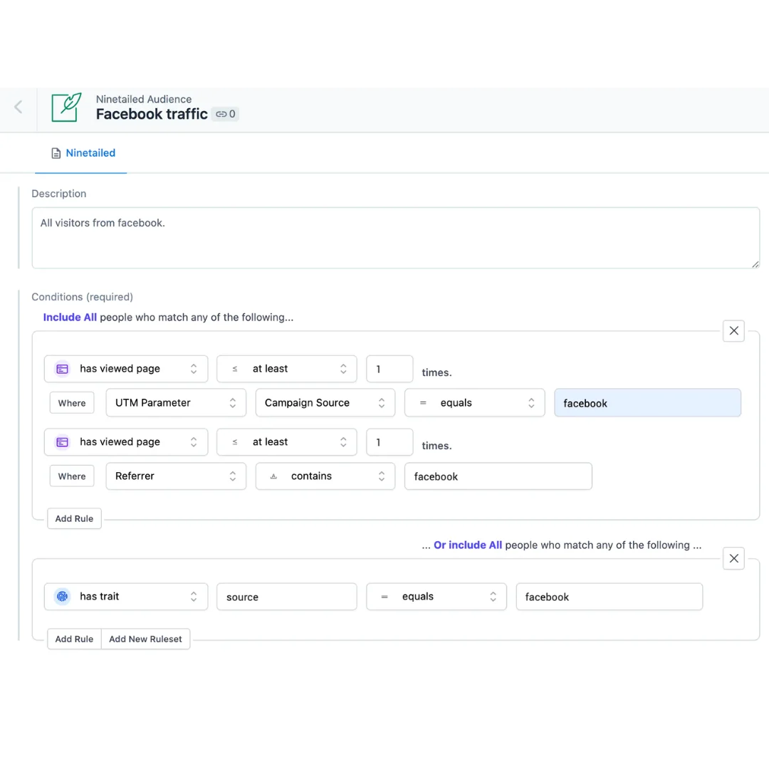 Personalization within CMS UI