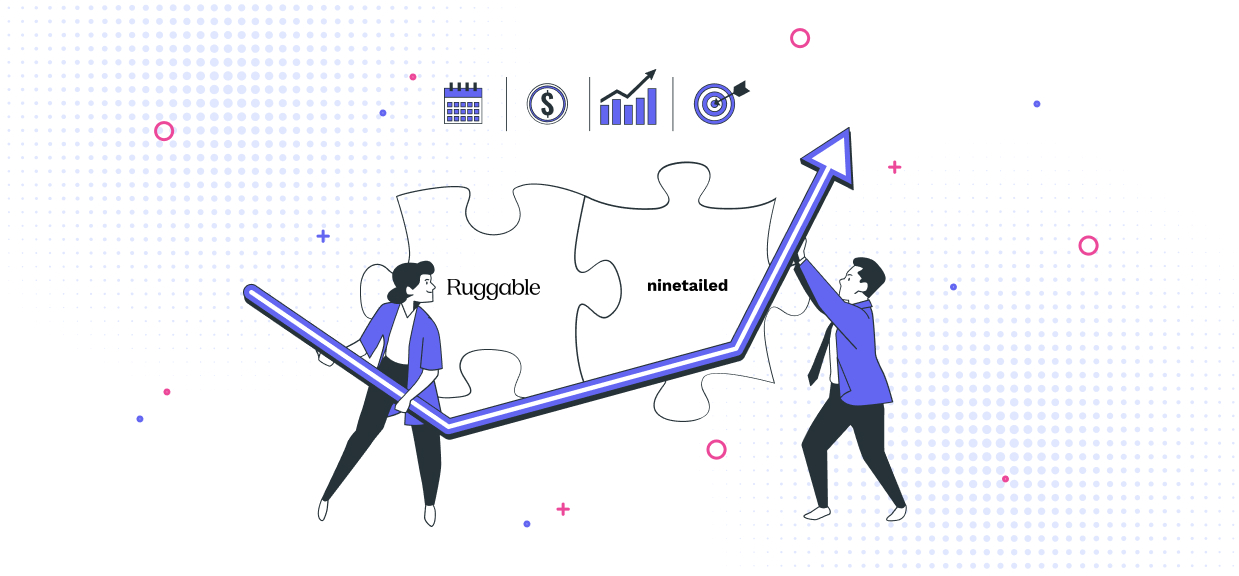 In this post, you'll read how Ruggable increased its conversions by 25%, CTRs by 7x, and decreased its personalization creation to 30-min with Ninetailed.