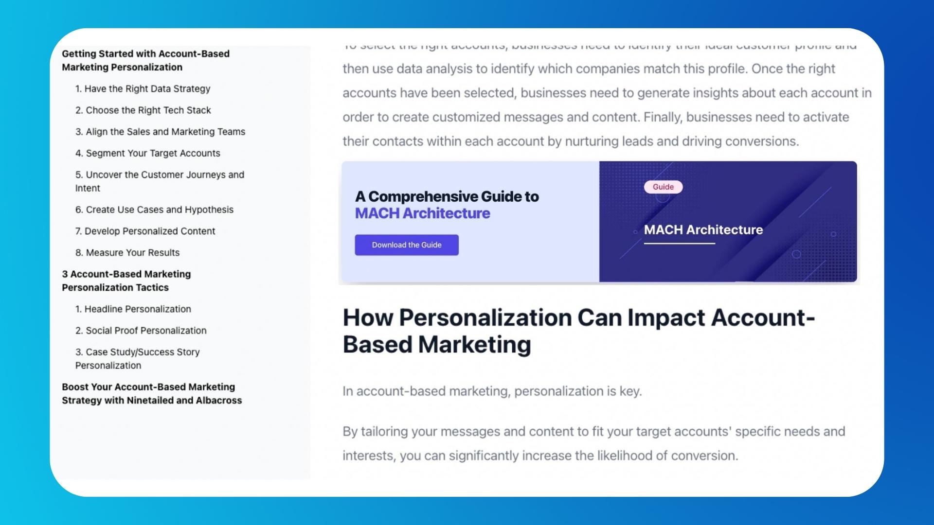 7 B2B Personalization Examples For SaaS Businesses