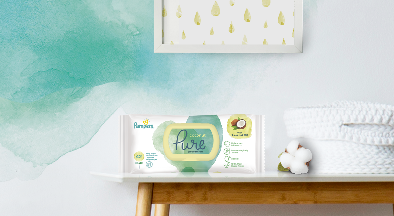 Pampers® Pure Coconut