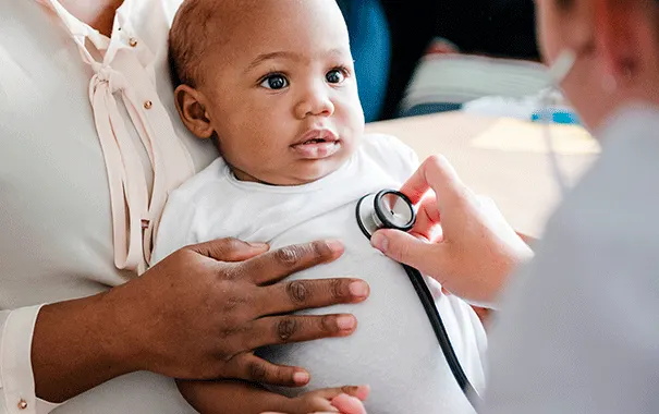 Longontstekingen bij baby’s en kinderen