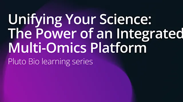 Discover how Pluto Bio’s integrated multi-omics platform breaks down data silos, accelerates discovery, and empowers seamless collaboration.