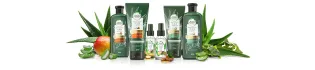 colección de productos para el pelo con Sábila o Aloe Vera de Herbal Essences