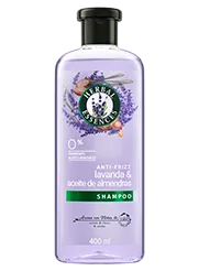 Botella de shampoo Lavanda y Aceite de Almendras Herbal Essences
