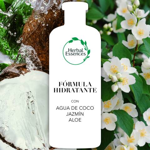 Shampoo Agua de Coco & Jazmín | Herbal Essences