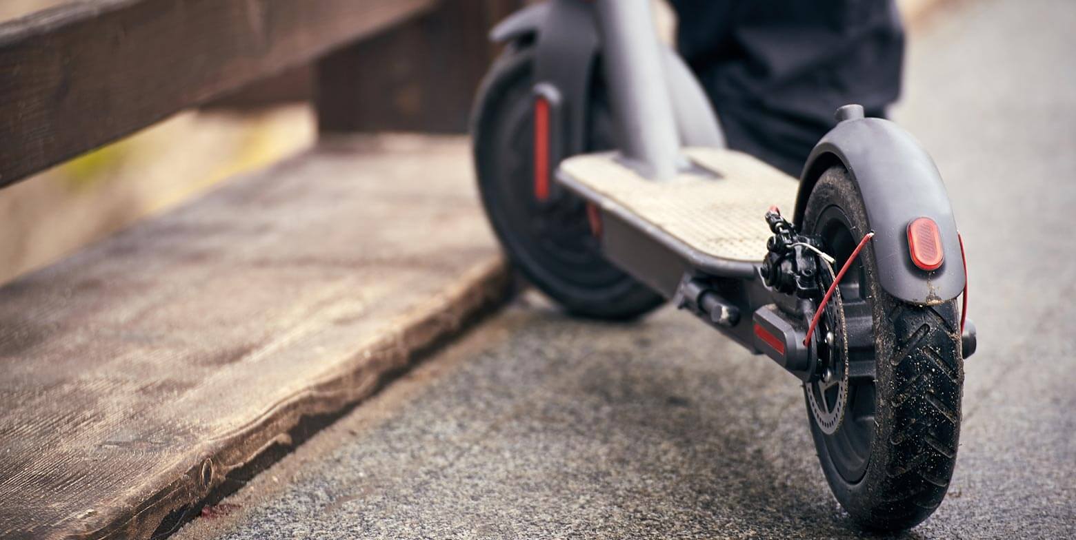 Movilidad urbana en patinete eléctrico