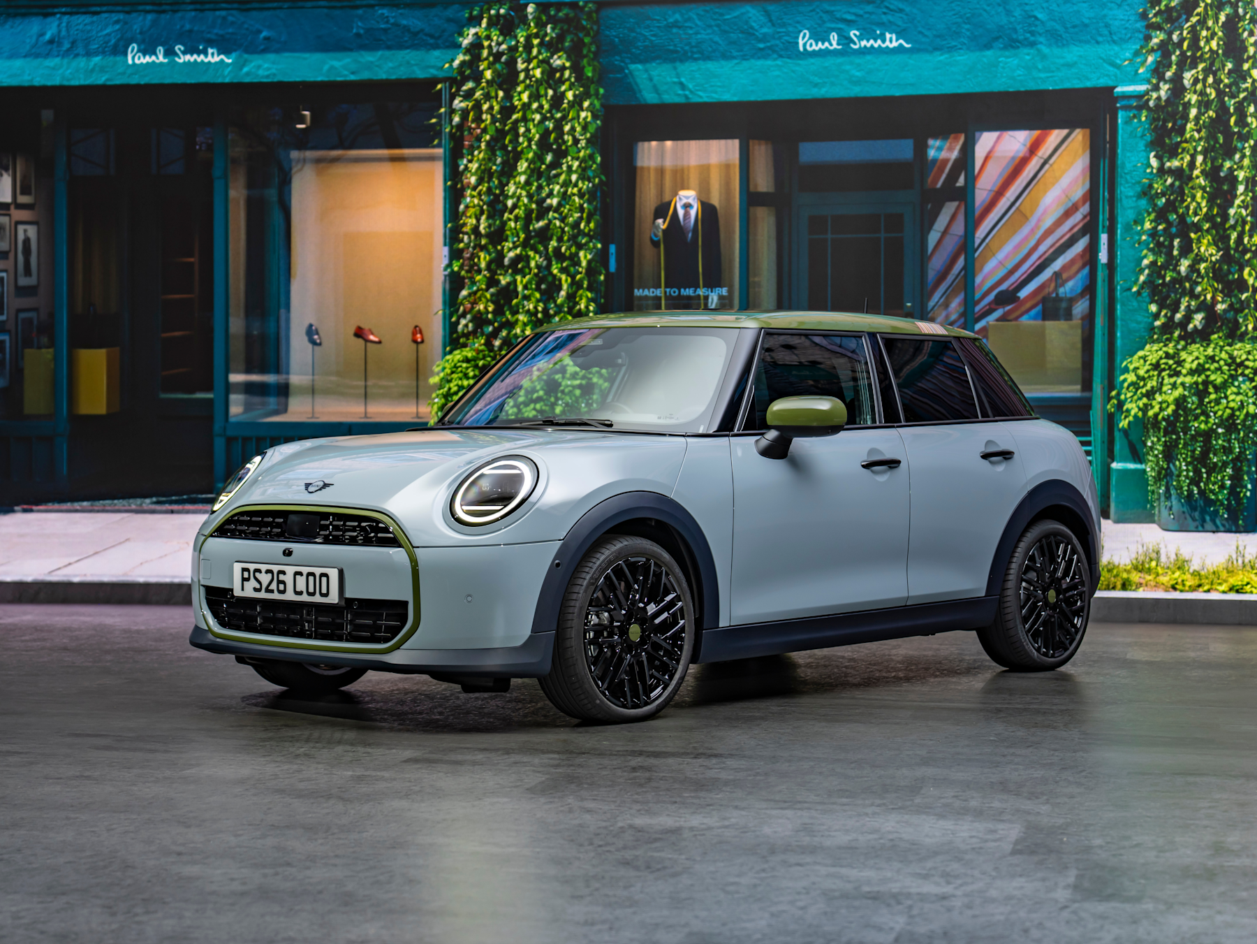 British with a twist:  THE MINI PAUL SMITH EDITION.