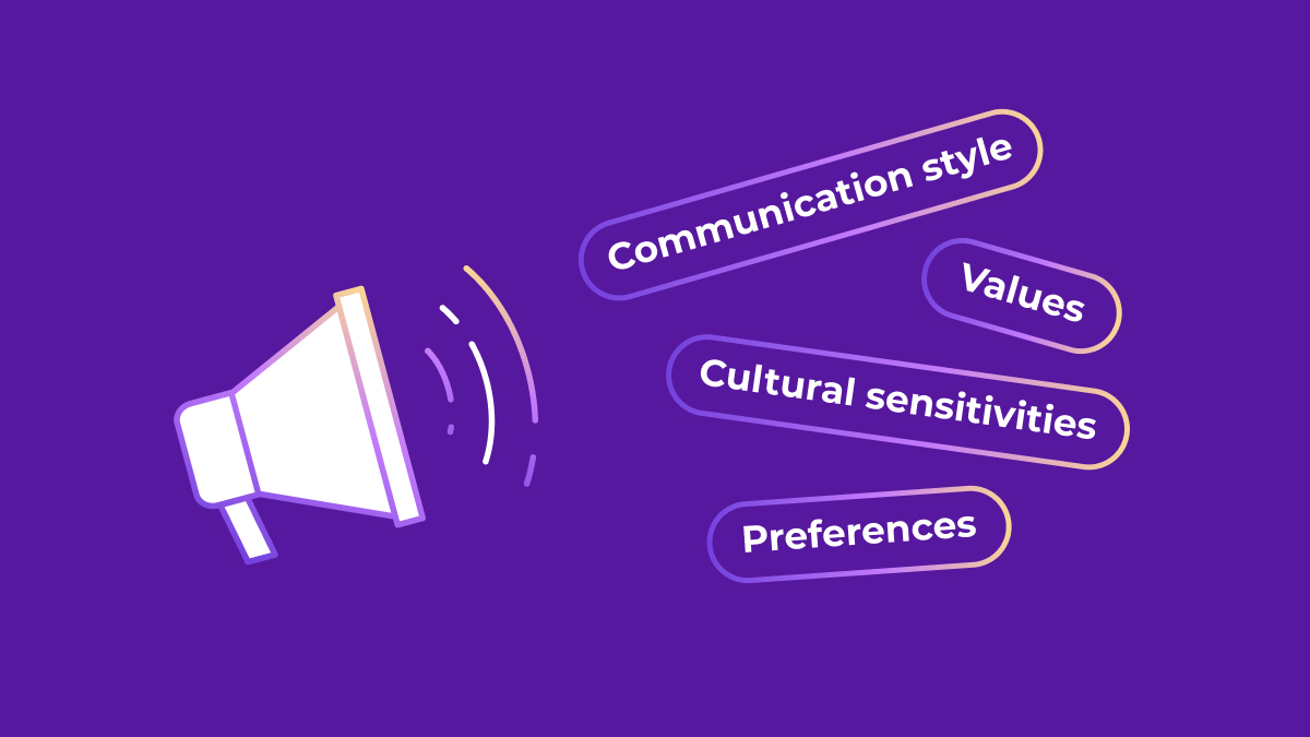 Valuable Lessons From 7 Great Localized Marketing Campaigns - read the blog. Image shows a graphic of a microphone listing out examples of localized marketing ideas.