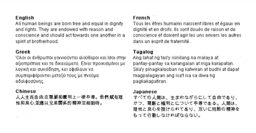 english web text expanded translation