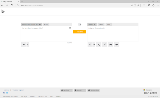 microsoft bing translator